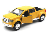 Maisto 1:31 Scale Ford Mighty F - 350 Yellow Diecast Model Pick Up Truck 31213 - Colorland Toys